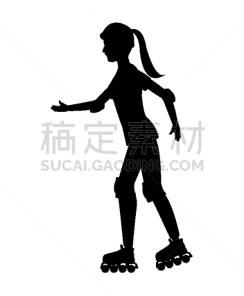 女孩,旱冰,运动头盔,女儿,音乐,人,男人,父母,剪影,步行