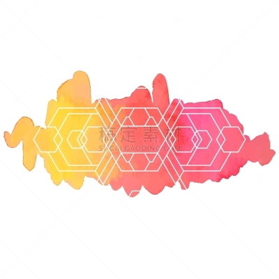 水彩画,几何学,分离着色,瑜伽,太空,荐骨,印度教,品牌名称