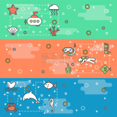 模板,线条画,海洋公园,帆,计划书,直的,海豚,船,动物