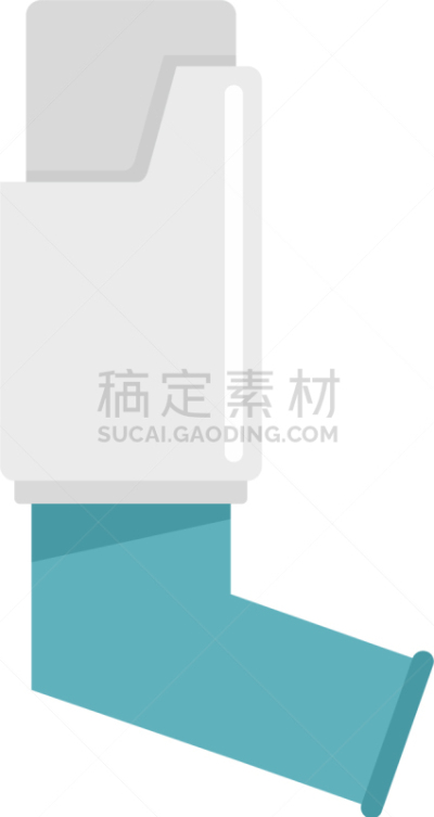 哮喘吸入器,计算机图标,扁平化设计,白色,分离着色,白昼,健康保健,剂量,生病