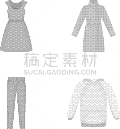 外套,裤子,拉格伦堡,短袖,衣服,分离着色,男人,图像,女人,收集