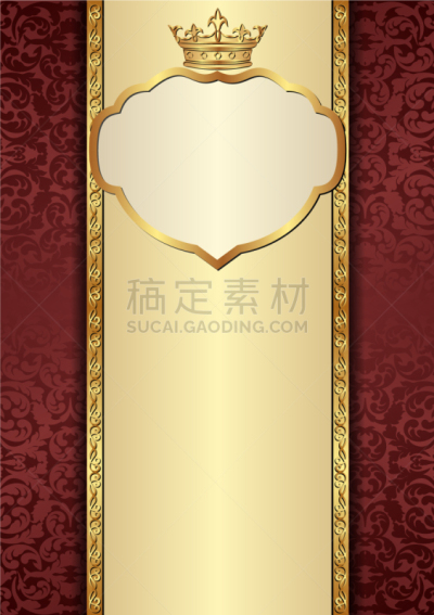 华丽的,计划书,图像,模板,古董,装饰物,矢量,国境线,复古