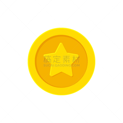 矢量,绘画插图,星形,黄金,休闲游戏,背景分离,简单,奖,圆形,乱画
