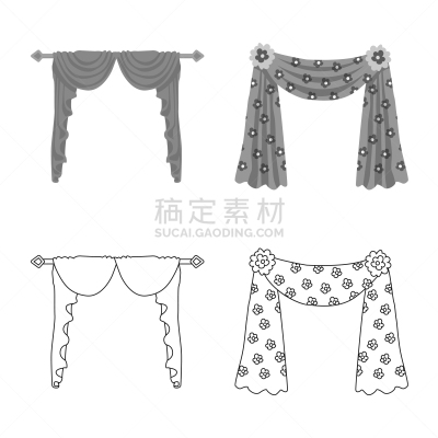 分离着色,窗帘,一个物体,符号,红色,蓝色,材料,纺织品,薄纱,缎子