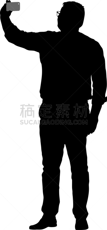 男人,自拍,分离着色,肖像,技术,生活方式,图像,模板,取得,拍照