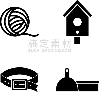 家庭,计算机图标,宠物,小鸟笼,图像,狗,用具,动物,收集