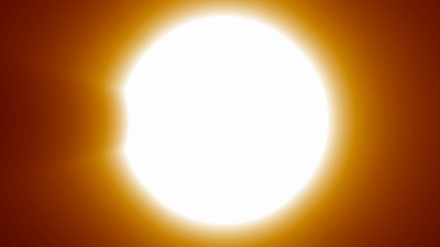 Sun  的日全食