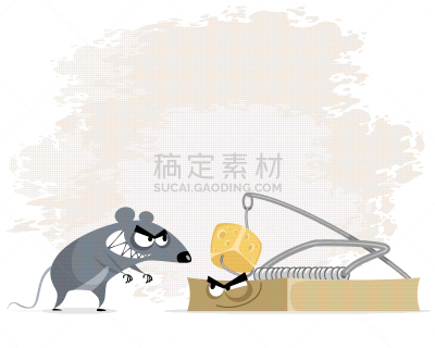 捕鼠器,老鼠,可爱的,奶酪,白色,风险,金属,概念,房屋,食品