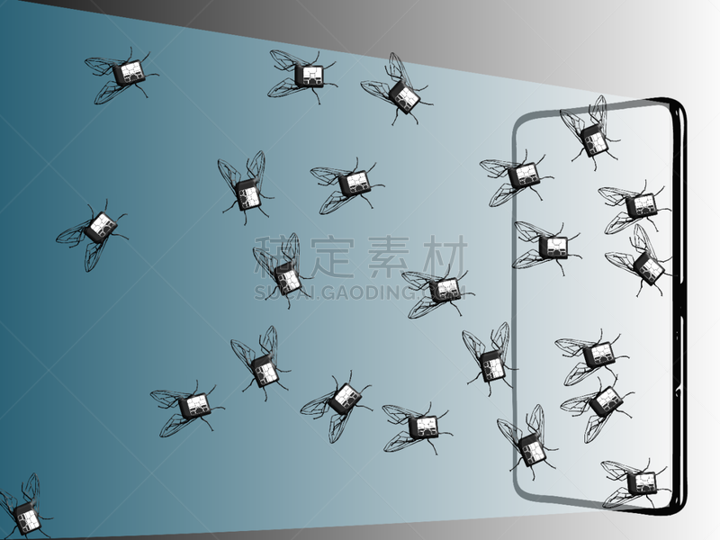 智能手机,背景,两翼昆虫,sim卡,黑色,蓝色背景,纹理,白色,充满的,剪影