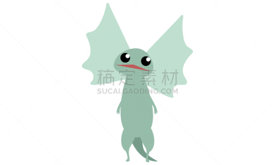 绘画插图,恐龙,双脊龙,矢量,可爱的,背景分离,野生动物,已灭绝生物,侏罗纪,蜥蜴