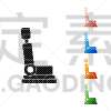 符号,汽车,扶手椅,矢量,绘画插图,分离着色,图标,色彩鲜艳,儿童安全座椅,黑色