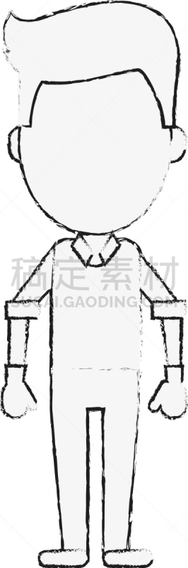 青年男人,头像,面部表情,矢量,商务,人,男人,概念,肖像