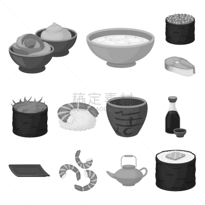 寿司,调味品,计算机图标,牛排,国内著名景点,传统,寿司卷,食品,布置,烹调