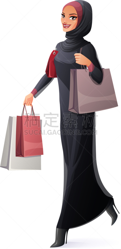 女人,自然美,可爱的,阿拉伯女袍,高雅,阿坝藏族羌族自治州,步行