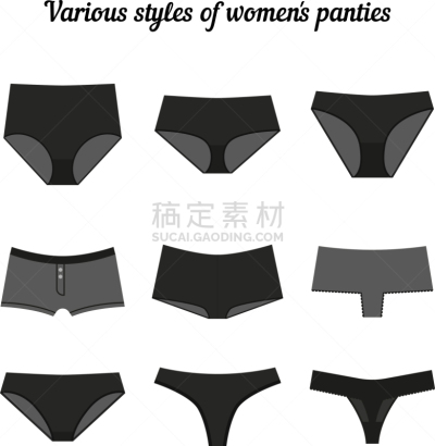 短灯笼裤,多样,女人,风格,黑色,分离着色,高雅