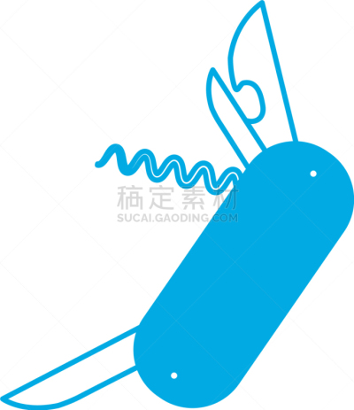 小刀,图标,分离着色,开瓶器,商务,粉饼,金属,钢铁,设备用品,矢量
