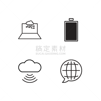 轮廓,商务,极简构图,计算机图标,充满的,概念,技术,布置,翻译,教育