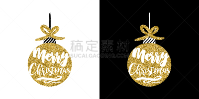 黄金,节日,分离着色,季节,文字,信函,冬天,闪亮,绘制