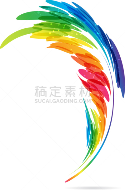羽毛,明亮,摆拍,自然美,涂料,鸟类,阴影,弯曲,喷