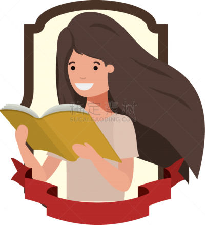 学生,女孩,书,边框,青少年,儿童,人,女人,白昼,读书