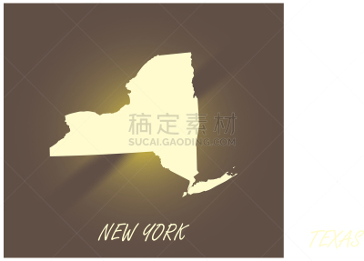 轮廓,矢量,黑白图片,绘画插图,纽约州,背景聚焦,纽约,佛能山,奥尔巴尼,打印单据