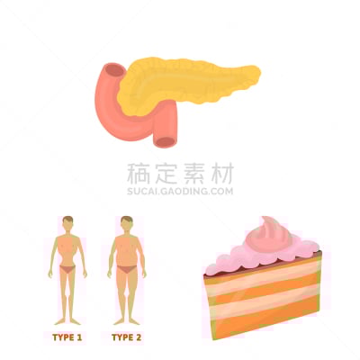 糖尿病,标志,健康保健,运动,蛋糕,甜点心,糖衣,生日,分离着色,训练