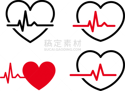 线条,舞蹈,心型,绘画插图,心电图,材料,脉搏图,图表,背景分离,药