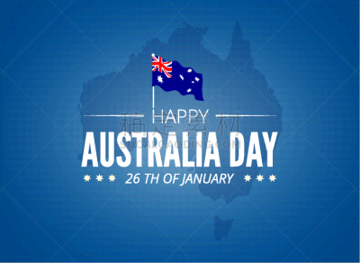 Australia Day,一月,贺卡,幸福,分离着色,国内著名景点,白昼,红色,问候,庆祝