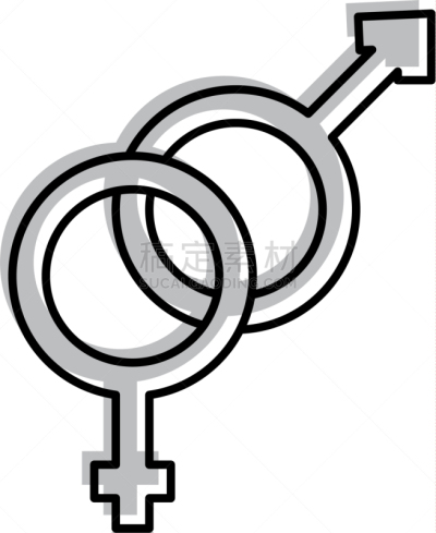 女性标志,男性,分离着色,男孩,轮廓,男人,女性特质,图像,卫生间,女人