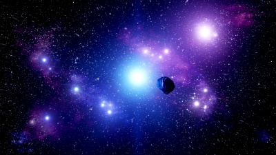 太空中的流星
