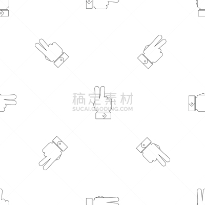 式样,做手势,拇指,人,男人,几何形状,轮廓,图像,重复