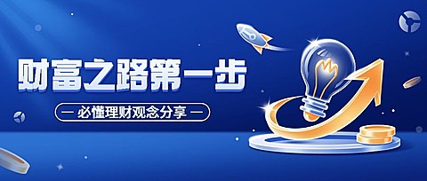 金融证券投资者教育理财观念知识科普公众号首图套装