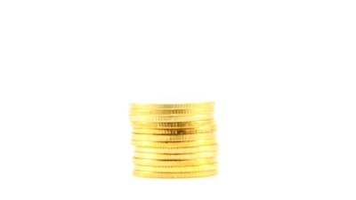停止运动堆栈上的金币。