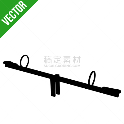 跷跷板,白色背景,可爱的,玩具,平衡,公园,椅子,设备用品,剪影,休闲