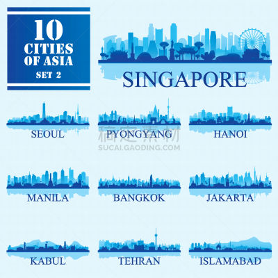 亚洲,大城市,德黑兰,明信片,喀布尔,摩天大楼,全景,图像,布置