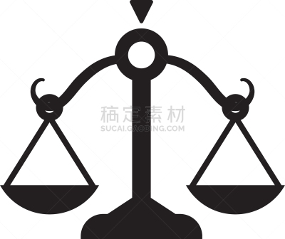 平衡,分离着色,商务,法官,决定