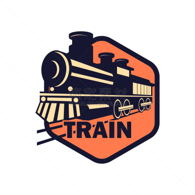 绘画插图,火车,车站月台,矢量,分离着色,白色背景,商务,旅途,交通,迅速