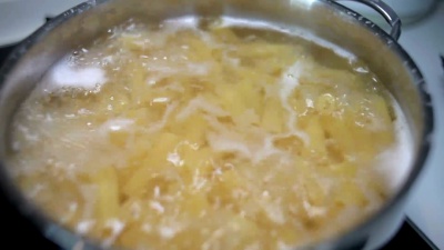 烹调意大利面条