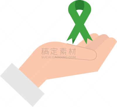 动物手,缎带,分离着色,人,机敏,纺织品,慈善救济,表现积极,生病