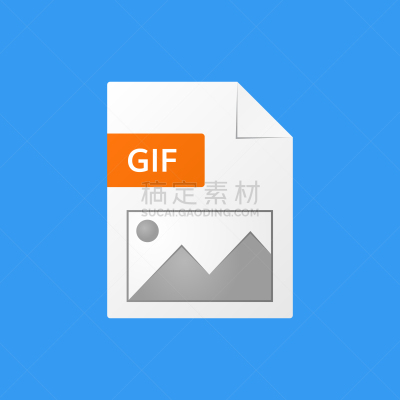 文档,GIF动图,图标,Gif文件格式,白色,红色,计算机,文字,概念,下载