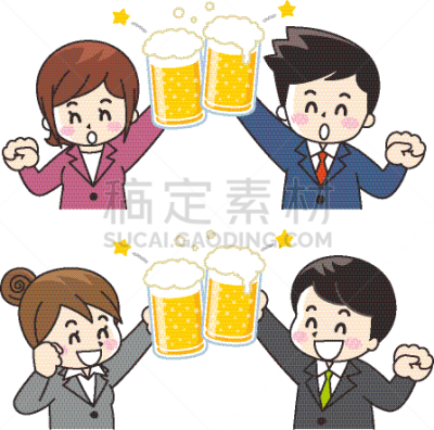 男人,女人,啤酒,饮料,商务,人,男商人,仅日本人,女商人,套装