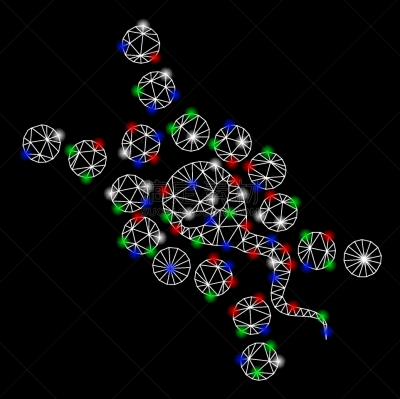 接线框,铁丝网,明亮,精子,外星人,螺线,几何形状,重复,愤怒