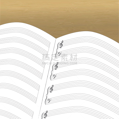 音乐,空白的,笔记本,创世纪,空的,手稿,钥匙,五线谱,泰国,调号