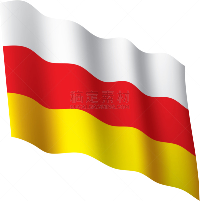 南奥塞梯,非都市风光,黄色,白色,红色,国内著名景点,职权,图像,矢量