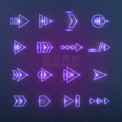 指示棒,全息图,方向,霓虹灯,箭头符号,下一个,易接近性,光亮,光标,复古