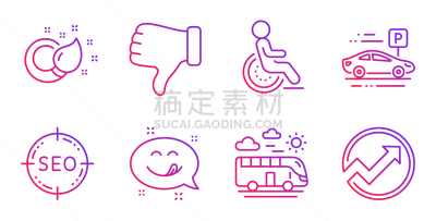 巴士,手,计算机图标,旅行的人,图表,停车场,拇指,微笑,布置,绘制