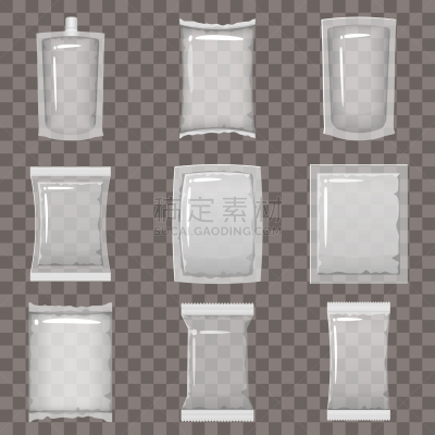 塑胶,空的,透明,清新,香料,食品,信封,包装,布置,午餐