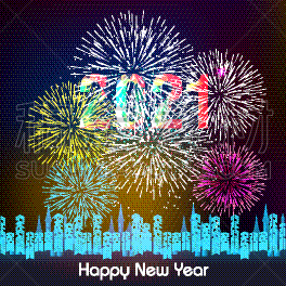新年前夕,背景,放焰火,2021,旅游目的地,多色的,传统,越南,周年纪念,事件