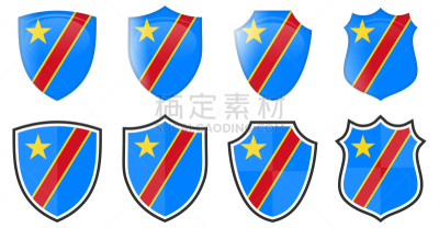 简单,三维图形,垂直画幅,盾,形状,数字4,国内著名景点,外套,复古风格,金沙萨