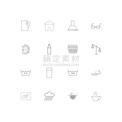 直的,用具,设备用品,计算机图标,晚餐,咖啡,洗衣篮,热饮,杯,淋浴